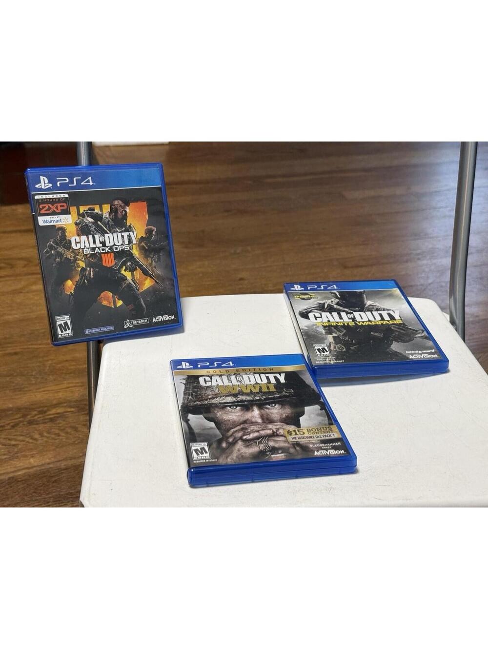 PS4 Games , Call Of Duty Black Ops, Call Of Duty  WW II, Call Of Duty Infinite W